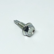 ( 100PCS) SELF DRILLING SCREW DSM-HO 516 #10 X 5/8 SKRU ATAP SKRU BUMBUNG SKRU BESI