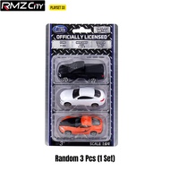 1/64 Car Play Set Toy For Children RMZ City 1:64 Scania Transporter Truck Low Trailer Miniature Mode