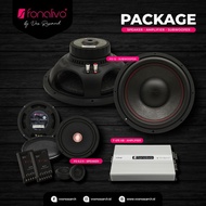 PAKET VOX FONALIVO BY VOX RESEARCH FULL SET SOUND SYSTEM AUDIO MOBIL -Megavia Store