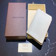 LV Louis Vuitton 白色水波紋 名片夾/信用卡夾 超美正品