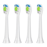 4 ชิ้น/ล็อตเปลี่ยนหัวแปรงสีฟันสำหรับแปรงสีฟันไฟฟ้าPhilips Sonicare DiamondClean hydroclean Black hx6