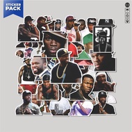 HP [100PCS] Sticker Pack 50 Cent Aesthetic Vinyl Waterproof Sticker Decoration Laptop Book Journal S