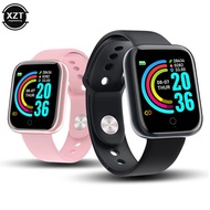 Health Monitor Smart Watch Y68 Men Sports Watches Women Fitness Tracker Bracelet Steps Calorie Bluetooth Wrist Watch D20 Clock