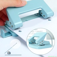 amonoqa Portable Hole Puncher 2-Hole Paper Puncher Manual Puncher Paper Punch for Office