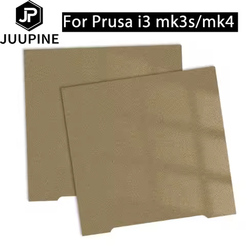 MK4 MK3S PEI Sheet 241*253.8 Double Sided PEI Textured Spring Steel Sheet Mk52 Magnetic Build Plate 