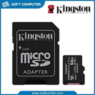 Kingston Micro SDXC 64GB/128GB/256GB/512GB Class 10 Flash Card (SD Adapter) / Memory Card / Micro SD