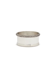 BUCCELLATI CAVIAR SILVER CANDLE HOLDER