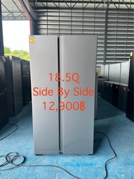 ตู้เย็น Hisense Side by Side 18.5Q รุ่น RS670N4AD1 (Grade B)