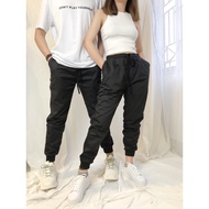 Unisex streetwear khaki jogger pants
