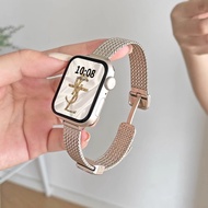 smart watch watch Suitable for iwatch9 Strap Milan S10 Apple Watch Strap s7 Metal Magnetic applewatc