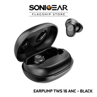 SonicGear Earpump TWS 16 Active Noise Cancelling Bluetooth Earbuds | High Clarity Audio | Powerful Bass