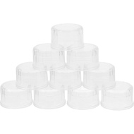 IMIKEYA 10pcs Penutup Shaker Koktel - Penutup Cawan Shaker Plastik/Penutup Cawan Teh Bo-ba Pengganti