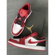 Air Jordan 1 Low Bulls  黑紅芝加哥 男鞋喬丹1代 AJ1