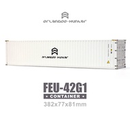 Orlandoo Hunter TEU-22G1 FEU-42G1 1/32 20ft/40ft Container Unassembled White DIY Kit RC Car Vehicles