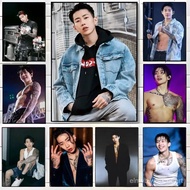BS7H Singer J-Jay Park Poster  Self-adhesive Art Waterproof Paper Sticker Coffee House Bar Room Wall