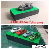 Bok Base diorama diecast synthetic grass Base