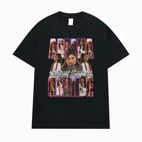 Ariana Grande The Eternal Sunshine Tour T Shirt Men Women Clothing Fashion Aesthetic T Shirts Cotton