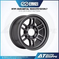 Jimny Rim Enkei RTP1 - Gun Metal 16x6 ET0 5x139.7 (1 Piece)
