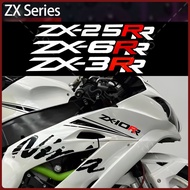 ZX Series Logo Decals for Kawasaki ZX-3RR ZX-4RR ZX-6RR ZX-10RR  ZX-25RR Motorcycle Accessories and 