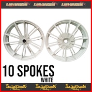 ◷ ◄ ◰ Leivenger 10 Spokes Mags Yamaha Mio Sporty/Mio Soul 115/Mio i 125/Beat/Click