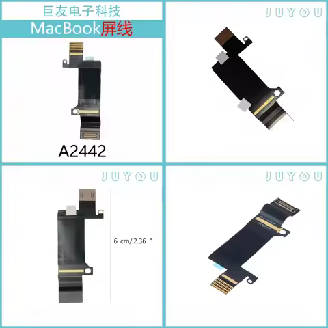 Replacement Screen Flex Cable for MacBook A2442 A2338 A2159 A1990 A1706 A1707 A1989 A1990 A2141 A215