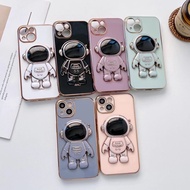 Space Pattern Phone Case+Space Bracket, Suitable for Oppo A76 F9 A5S A12 A15 A15S A16 A16K A53 A5-20