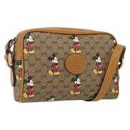 GUCCI Micro GG Supreme Disney 聯名手提包 PVC 米色 602536 正品 157283SAM