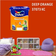 DEEP ORANGE 37073 KC ( 5L ) ICI DULUX EASY CLEAN / EASYCLEAN INTERIOR PAINT