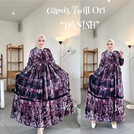 Danish bg collection Motif twill dress