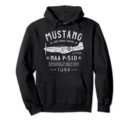 P-51 Mustang | North American Aviation WW2 P51 Fighter Plane Pullover Hoodie