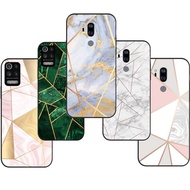LG Q6 V60 ThinQ 5G UW V50 ThinQ 5G V50S K52 k42 K62 G8 ThinQ G7 ThinQ G8X ThinQ Soft Case TPU Silicone Cover BS20 Frosted Marble design
