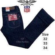 GA BLUE LADIES JEANS # 9908-6133 # MINI BOOT STRETCHABLE # SELUAR JEANS PEREMPUAN GETAH # 💯 ORIGINAL