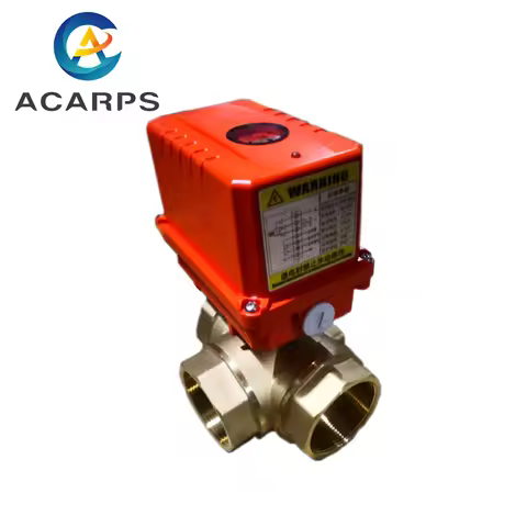 3 Way Motorized Ball Valve 2 Inch 3 Way Motorized Ball Valve Electric Ball Valve Brass DN50 Ball Val