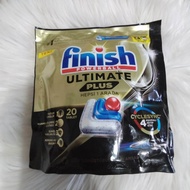 ฟินิช อัลติเมท พลัส น้ำยาล้างจานชนิดเม็ด สำหรับเครื่องล้างจาน Finish Ultimate Plus Dishwasher Deterg