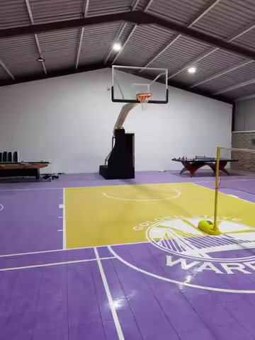 Eco-Friendly Plastic Custom Logo Outdoor Basketball Court Interlocking Floor Tiles FIBA 3x3 Sport Sh