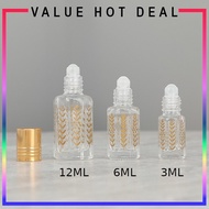 Roller ball perfume bottle 3ML 6ML 12ML