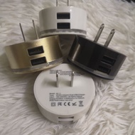 2pin Adapter Dual USB Charger