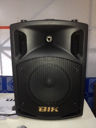 ตู้ลำโพงพร้อมเครื่องขยายเสียงแบบพกพา ตู้ลำโพงอเนกประสงค์ BIK SLC-8 300W DVD CD MP3 WMA player USB B