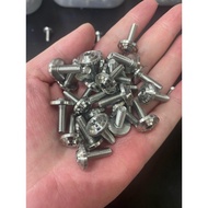 M5x15 Salaza stainless steel 304 V2 model / 5li15 stainless steel umbrella Salaza Thai model V2