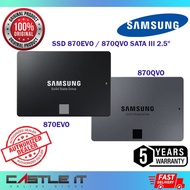 Samsung 4TB 8TB 870 EVO QVO SATA SATA3 SSD Solid Stated Drive (MZ-77E4T0BW MZ-77Q4T0BW MZ-77Q8T0BW)