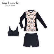 Guy Laroche Swimwear GPD9303 ชุดว่ายน้ำ กีลาโรช Skindive (สกินไดฟ์) เสื้อแขนยาว กางเกงขาสั้น ชุดว่ายน้ำหญิง