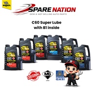 BARDAHL C60 FULLY/ SEMI SYNTHETIC ENGINE OIL MINYAK HITAM 0W20 10W40 5W30 5W40