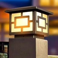 VLG Solar Gate Fence LED Lamp 2N1 for Outdoor Lighting Garden Decoration Lights No Remote BNN