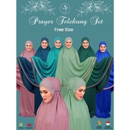 Prayer Telekung Set for Muslimah - Travel-Friendly 2PC Prayer Telekung | Telekung Arafah | SG Seller with Ready Stock  |