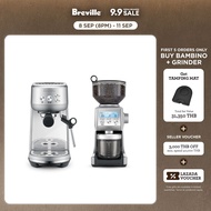 [SET] Breville The Bambino Coffee Machine เครื่องชงกาแฟ BES450 + The Smart Grinder เครื่องบดเมล็ดกาแ
