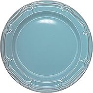 Koyo 15987102 Rafine Rim Plate, 11.4 inches (29 cm), Antique Blue, Made in Japan