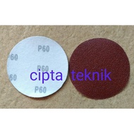 4 inch Velcro Round Sandpaper Grit 60 Sanding Disc Diameter 4inch P60