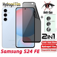 Samsung S24 FE 2024 Soft Privacy Hydrogel Film Anti-Spy Full Cover Screen Protector Anti Peek Privac