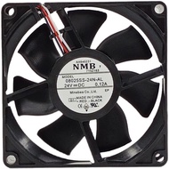 08025SS-24N-AL 08025SA-24R-AA/EA 24V Three-Wire Original Genuine NMB-MAT Fan