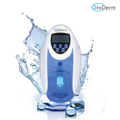 High Quality O2toderm Pure Oxygen Facial Big Dome Mask Spray Gun and High Oxygen Therapy Skin Rejuve